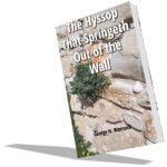 The Hyssop that Springeth out of the Wall by George H Warnock